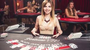 Studio live-dealer dengan kamera HD dan dealer profesional di bintang slot